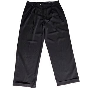 Stacy Adams Men's Black Dress Pants - Size 38 Regular